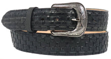 Load image into Gallery viewer, Silverton Cody All Leather Western Belt (Black)

