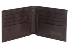 Cargar imagen en el visor de la galería, Silverton Clay All Leather Bi-Fold Wallet (Brown)
