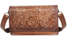 Load image into Gallery viewer, Silverton Nelly All Leather Western Clutch Bag (Honey)
