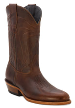 Cargar imagen en el visor de la galería, Silverton Dallas All Leather Round Toe Boots (Honey)
