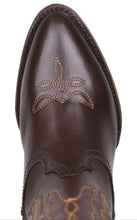 Cargar imagen en el visor de la galería, Silverton Destiny All Leather Snip Toe Knee High Boots (Brown)
