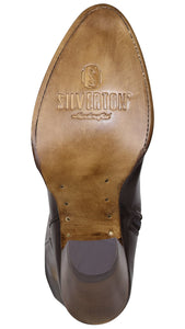 Silverton Destiny All Leather Snip Toe Knee High Boots (Brown)