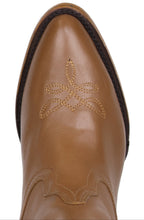 Cargar imagen en el visor de la galería, Silverton Destiny All Leather Snip Toe Knee High Boots (Honey)

