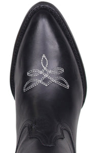 Silverton Destiny All Leather Snip Toe Knee High Boots (Black)