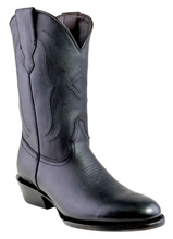 Load image into Gallery viewer, Silverton Easton All Leather Round Toe Boots (Black)
