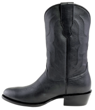 Load image into Gallery viewer, Silverton Easton All Leather Round Toe Boots (Black)
