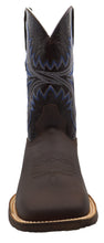 Load image into Gallery viewer, Silverton Austin All Leather Wide Square Toe Boots (Brown)
