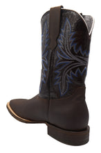 Load image into Gallery viewer, Silverton Austin All Leather Wide Square Toe Boots (Brown)
