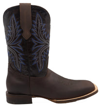 Load image into Gallery viewer, Silverton Austin All Leather Wide Square Toe Boots (Brown)
