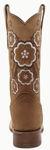 Load image into Gallery viewer, Silverton Linda All Leather Square Toe Boots (Tobacco)

