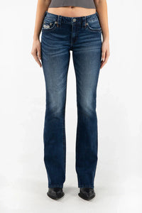 Rock Revival Women's Dubarry B211 Boot Cut Jeans (Blue) RP2667B211-29