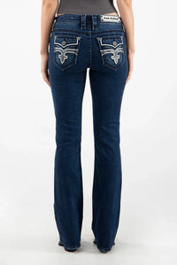Rock Revival Women's Dubarry B211 Boot Cut Jeans (Blue) RP2667B211-29