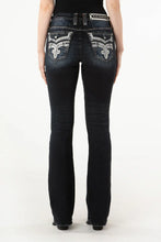 Cargar imagen en el visor de la galería, Rock Revival Women&#39;s Jesika B202 Boot Cut Jeans (Dark Blue) RP3108B202-25
