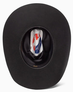 Resistol 4X Statler Wright Western Felt Cowboy Hat (Black) RWSTAT-RB4207