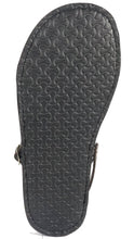 Cargar imagen en el visor de la galería, Silverton Hermes All Leather Cross Strap Sandals (Black)
