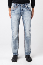 Cargar imagen en el visor de la galería, Rock Revival Men&#39;s Jean Fsh Stitched Straight Cut Jean
