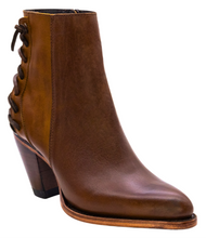 Load image into Gallery viewer, Silverton Walker All Leather Snip Toe Short Boots (Brown)
