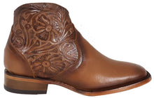Load image into Gallery viewer, Silverton Nelly All Leather Wide Square Toe Short Boots (Honey)
