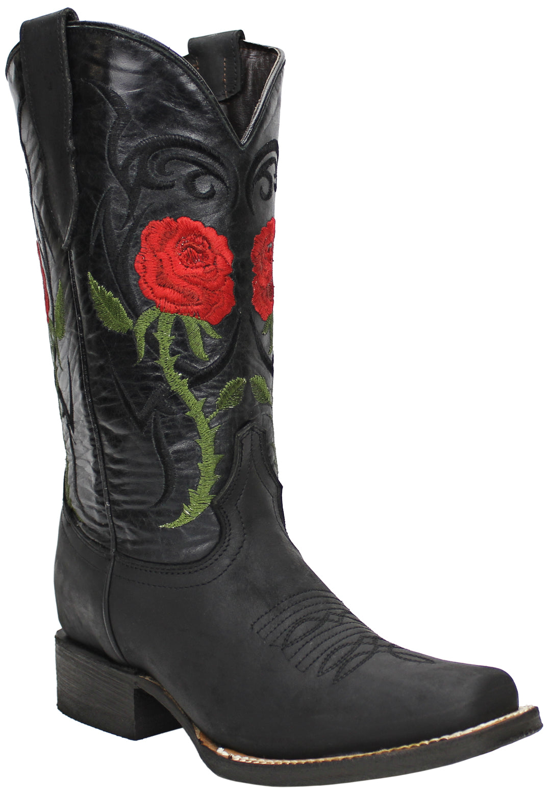 rose cowboy boots