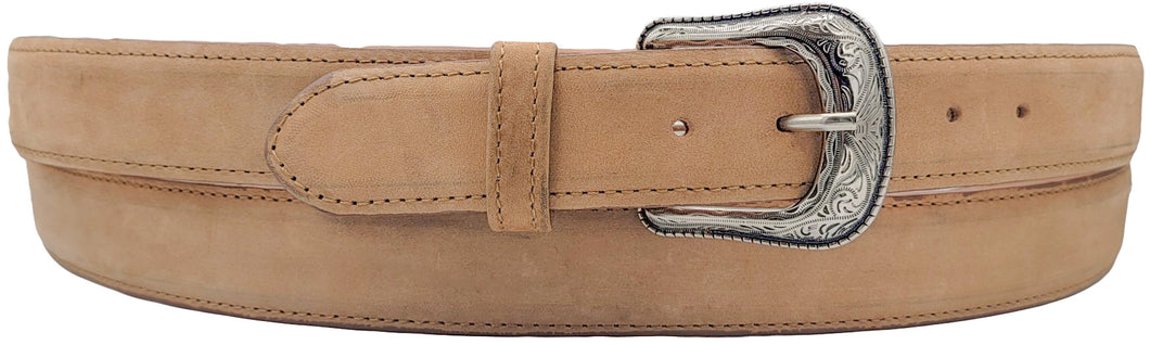 Silverton Plain All Leather Western Belt (Tobacco)