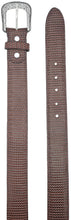 Cargar imagen en el visor de la galería, Silverton Arkansas All Leather Western Belt (Brown)
