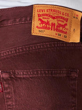Cargar imagen en el visor de la galería, Levi&#39;s 501 Jeans Straight Fit Bitter Chocolate
