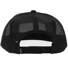 Load image into Gallery viewer, Hooey &quot;Grey Rodeo Logo&quot; Mesh Back Snapback Black Grey Patch Cap Hats - 2154T-BK
