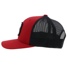 Cargar imagen en el visor de la galería, Hooey &quot;Zenith&quot; Red Trucker Snap Back Hat 2224T-RDBK
