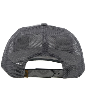Hooey Tribe Grey with Aztec Print Hat 4040t-Gy