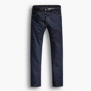 Levi's Men's Original 501 Jean Indigo Rinse Dark Wash 501-0115