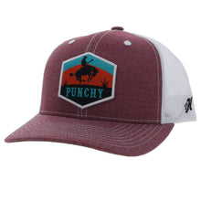 Cargar imagen en el visor de la galería, Hooey Unisex Punchy Trucker Hat Mesh Back Snapback Patch Cap - 5027T-MAWH
