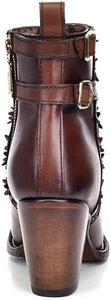CUADRA Ladies Honey Laser & Crystals Round Toe – CU338