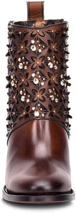 CUADRA Ladies Honey Laser & Crystals Round Toe – CU338