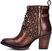 Cargar imagen en el visor de la galería, CUADRA Ladies Honey Laser &amp; Crystals Round Toe – CU338
