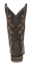 Load image into Gallery viewer, Silverton Amanda All Leather Square Toe Boots (Chocolate)
