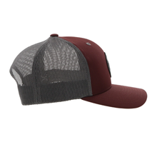 Load image into Gallery viewer, Hooey Mens &quot;Primo&quot; Snapback Marron/Gray Cap - 2246T-MAGY
