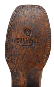Silverton Mount Rainier Genuine Leather Wide Square Toe Boots (Brown)