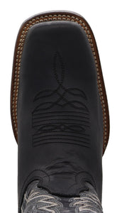 Silverton® All Leather Square-Toe Boots (Black)