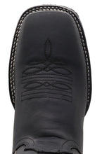 Cargar imagen en el visor de la galería, Silverton Weston All Leather Wide Square Toe Boot (Black)
