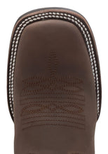 Cargar imagen en el visor de la galería, Silverton Patriot Lady All Leather Wide Square Toe Boots (Brown)
