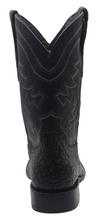 Cargar imagen en el visor de la galería, Silverton Missouri All Leather Wide Square Toe Boots (Black)
