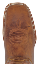 Cargar imagen en el visor de la galería, Silverton Charlie All Leather Wide Square Toe Boots (Honey)
