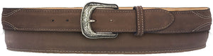 Silverton Arrow All Leather Western Belt (Brown)