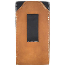 Load image into Gallery viewer, Silverton All Leather Arrowhead Cell Holster (Honey/Black)
