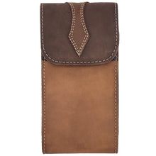 Load image into Gallery viewer, Silverton All Leather Arrowhead Cell Holster (Tobacco/Brown)
