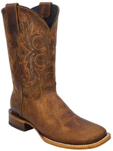 Load image into Gallery viewer, Silverton Charlie All Leather Wide Square Toe Boots (Honey)
