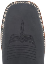 Cargar imagen en el visor de la galería, Silverton Kingston Horse All Leather Wide Square Toe Short Boots (Black)
