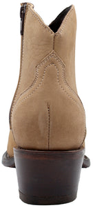 Silverton Lilly All Leather Snip Toe Boots (Beige)