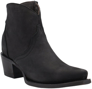 Silverton Lilly All Leather Snip Toe Boots (Black)