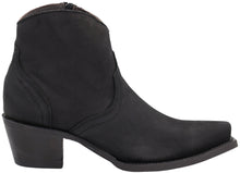 Load image into Gallery viewer, Silverton Lilly All Leather Snip Toe Boots (Black)
